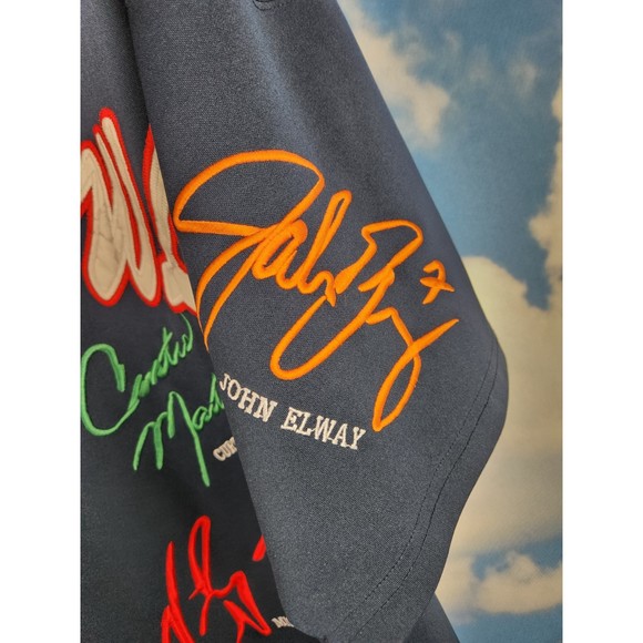 MVP NFL Pro Bowl Signature Series Football Jersey Size 52 Elway Montana Simpson - Picture 7 of 15